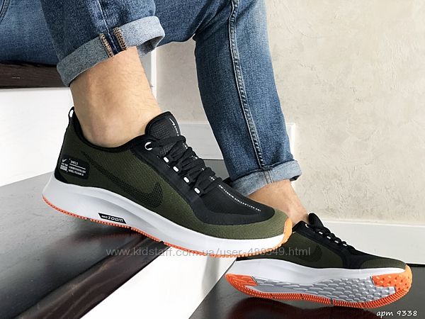  Кроссовки мужские Nike Run Utility, темно зеленые