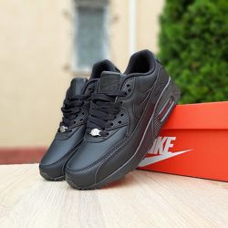 Кроссовки Nike Air Max 90, черные 36-41р