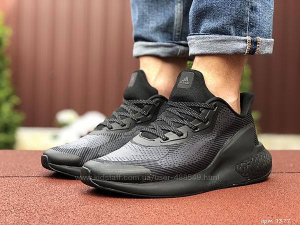 Кроссовки мужские Adidas Alphaboost, черные 9377