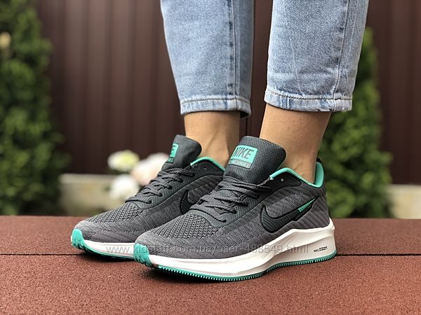 Кроссовки женские Nike Flyknit Lunar 3, серый