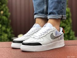 Кроссовки мужские Nike Air Force, белые 9448