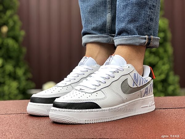 Кроссовки мужские Nike Air Force, белые 9448