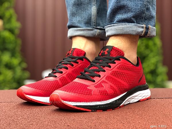Кроссовки мужские Under Armour , красные 9501