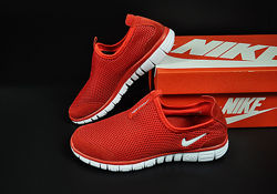 Кроссовки женские летние Nike, красные