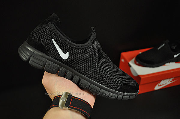 Кроссовки женские летние Nike, черные