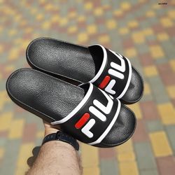  Шлепанцы мужские Fila черные
