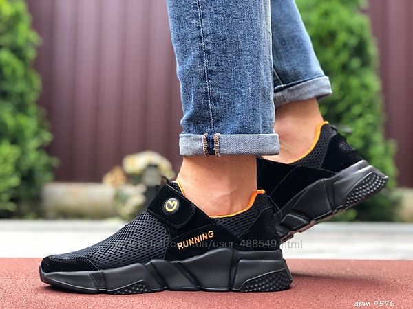 Кроссовки мужские Running, черные