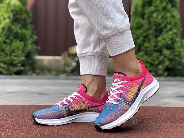 Кроссовки женские Nike Zoom, розовые 9600