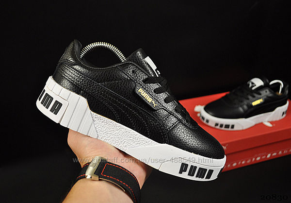 Кроссовки женские Puma Cali Bold, черные
