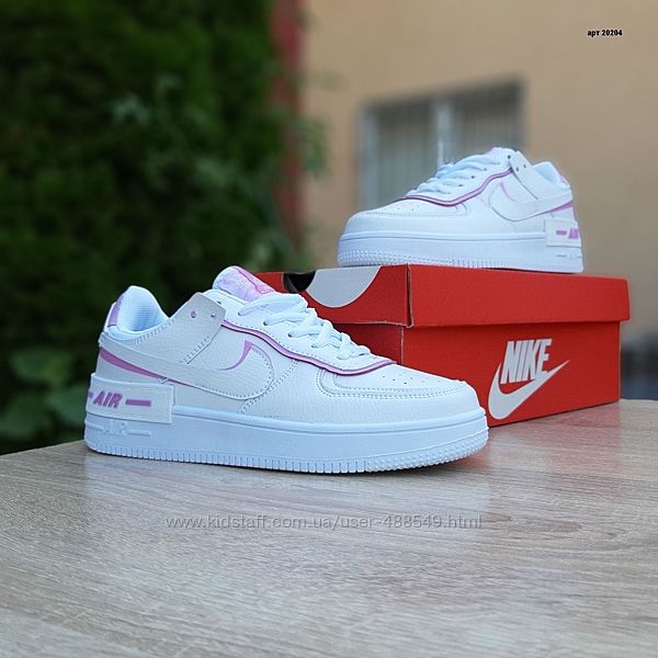  Кроссовки женские Nike Air Force 1 Shadow, 36-40р