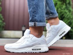 Кроссовки мужские Nike Air Max 90 , белые 41-46р