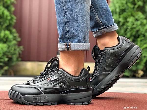  Кроссовки мужские Fila Disruptor 2, черные