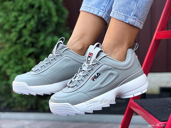  Кроссовки женские Fila Disruptor 2, серые