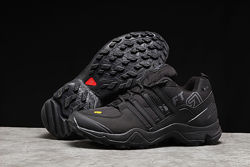  Зимние мужские кроссовки Adidas Terrex Swift 465, черные 