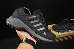 Зимние мужские кроссовки Adidas Terrex, черные, термо