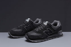  Кроссовки мужские New Balance 574, черные 41-46р
