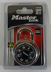 Кодовый навесной замок для шкафчика Master Lock 1500D