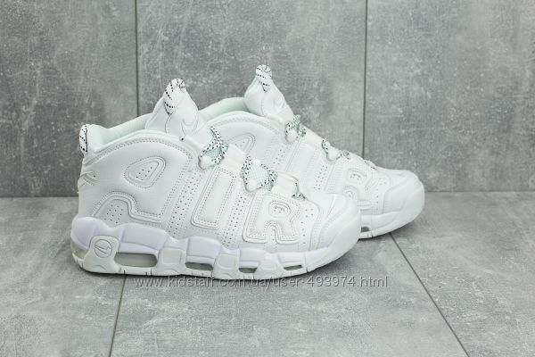 Кроссовки nike air more uptempo мужские белые