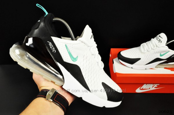 кроссовки Nike Air Max 270 арт. 20623 мужские, белые, найк