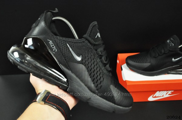 кроссовки Nike Air Max 270 арт. 20624 мужские, черный, найк
