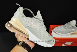 кроссовки Nike Air Max 270 арт 20629 женские, серые, найк