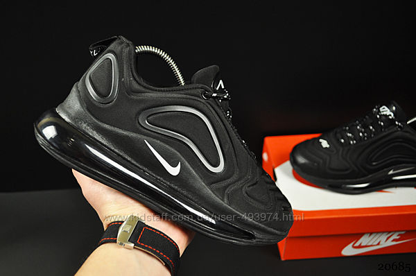 кроссовки Nike Air Max 720 арт 20685 черные, найк