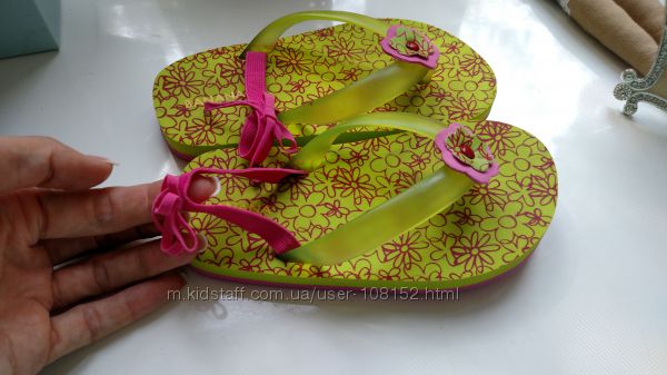 Пляжные вьетнамки Banana на девочку