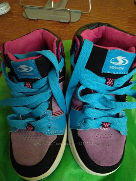 Крутые высокие кроссовки деми 28р, 18 см