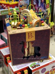 Развивающая деревянная игрушка - Зоо-куб Battat