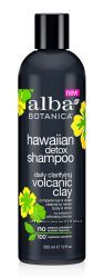 Детокс Шампунь Кондиционер для волос Вулканическая глина Alba Botanica США