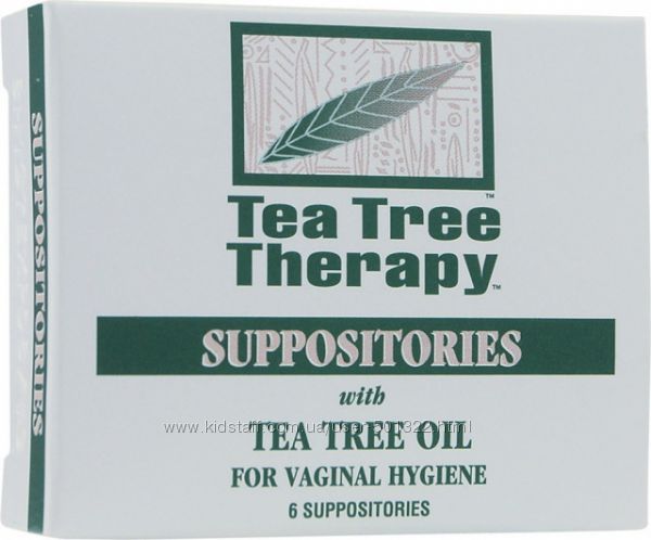  Гигиенические суппозитории с маслом чайного дерева Tea Tree Therapy США