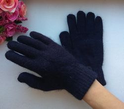 Новые красивые ангоровые перчатки
