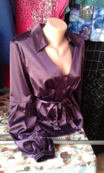 Блуза жіноча з пояском