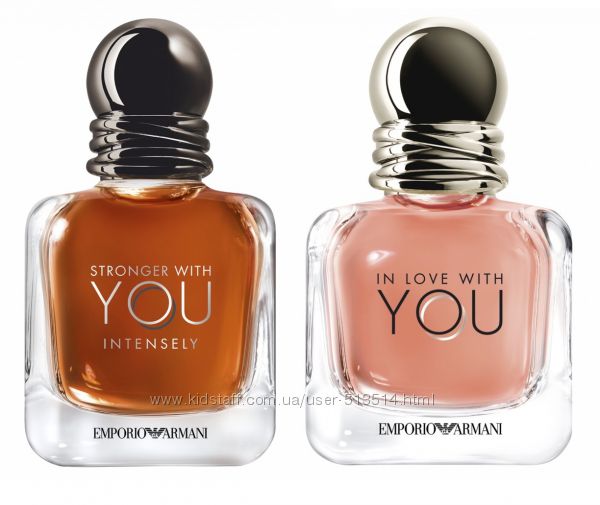 Giorgio Armani Emporio Because Its You in Love Stronger With You Intensely