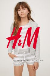 Шорти смугасті для дівчат 12-13 років від H&M Швеція
