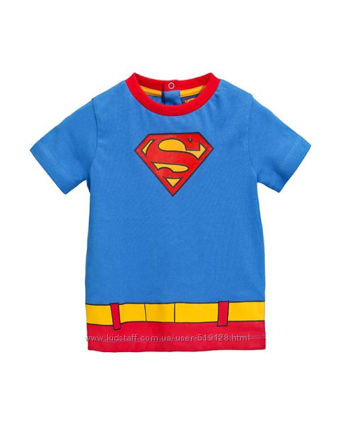 Футболки Superman для малюків 3-36 місяців від фірми Prenatal Італія