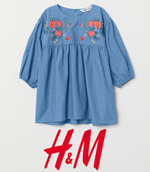 Плаття під джинс для дівчат 2-10 років від H&M Швеція