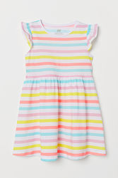Плаття літні з принтом для дівчат 4-6 років від H&M Швеція