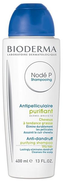 Шампунь против перхоти Bioderma Node P Anti-Dandruff Shampoo purifiant 400m