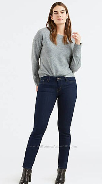 712 Slim Jeans waterless женские джинсы LEVIS слим дудочки W26 L30