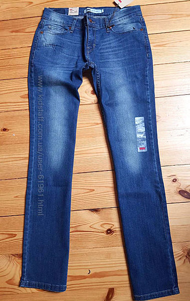 Женские джинсы прямые штанины LEVIS 524 straight W29L32 