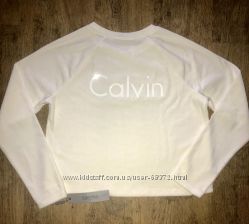 Новый плюшевый велюровый пуловер Calvin Klein, Оригинал 