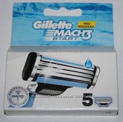 GILLETTE Mach3 упаковка 5 штук оригинал немецкие для продажи в Германии