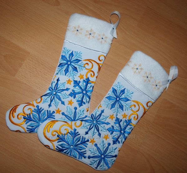 Новогодние сапожки