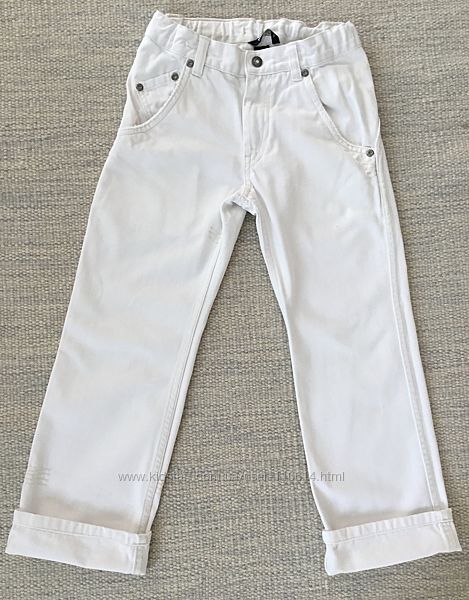 Белые модные джинсы H&M 