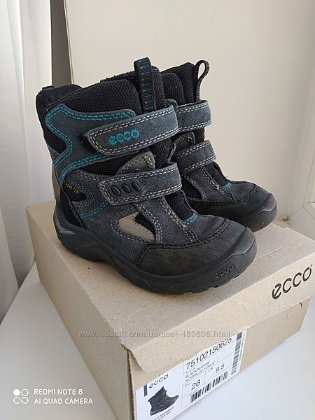 Зимние ботинки ECCO, р. 26, 17 см, Gore-Tex, 700 грн. Полтавская область - Kidstaff | №30762752