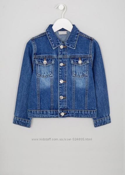 Джинсовый пиджак Matalan на девочку 6- 7лет рост 116-122 см