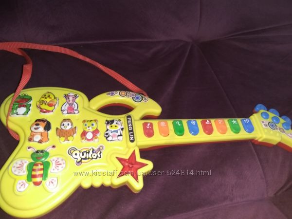 Детские гитары с подсветкой
