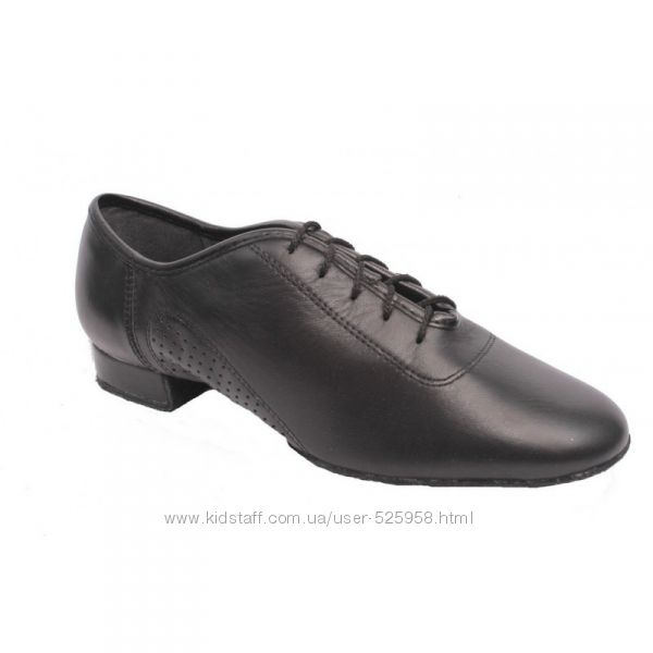 Туфли танцевальные мужской стандарт-универсал Club Dancе МС1