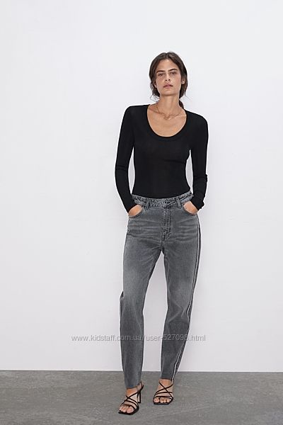 Mom jeans Zara тренд сезона 32,34,36,38